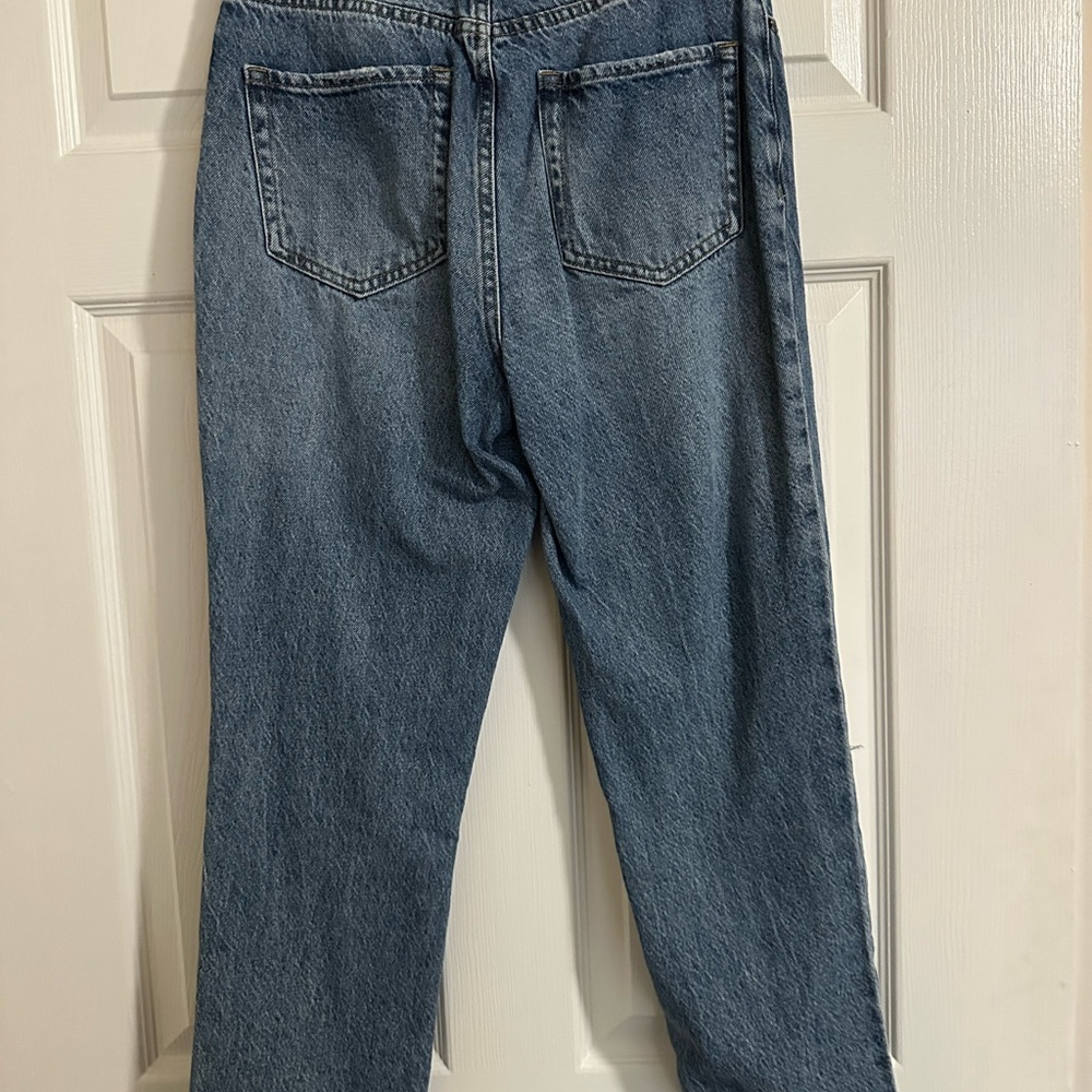 PacSun High Rise Ripped Blue Jeans - Picture 2 of 3